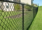 60x60mm Pvc Coated Galvanized Chain Link Fence Fabric เพื่อความปลอดภัย