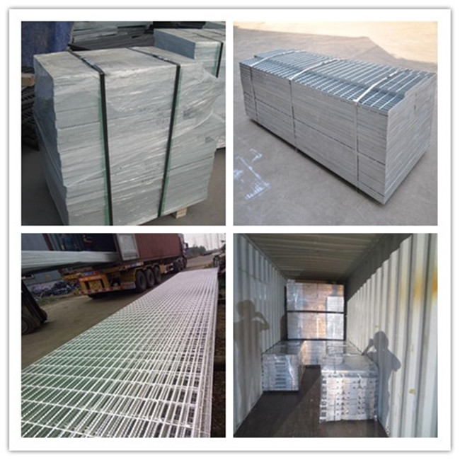 ตะแกรงเหล็กชุบสังกะสีแบบ Heavy Duty ตะแกรงโลหะแบริ่งบาร์ตะแกรงเหล็กตาข่ายเหล็กหยัก 6