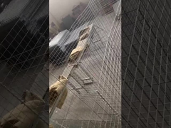 Mil 12 ป้องกันลวดเชื่อมชุบสังกะสีแบบจุ่มร้อน Hesco Sand Barrier