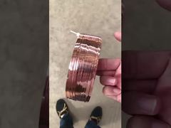 ลวดเย็บแบบแบนเคลือบทองแดงขนาด 2.25x0.5 มม. สำหรับกล่องกระดาษแข็ง