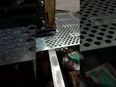 แผงโลหะแผ่นเจาะรูรอบชุบสังกะสีสำหรับงานก่อสร้างและตกแต่ง