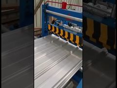 บริการแผ่นหลังคาเหล็กเคลือบสีลูกฟูกพร้อมงานตัดและเชื่อม