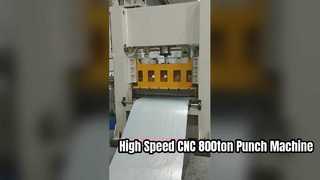 ขายเครื่องเจาะ CNC 800 ตันความเร็วสูงพร้อมแม่พิมพ์สำหรับเหล็ก