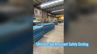 Heavy Duty Grip Strut Grating เพื่อการต้านทานการลื่นขั้นสูงสุด