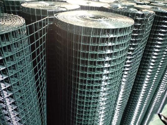 ลวดตาข่ายเคลือบพีวีซี 1x1 1 / 2x1 / 2 สำหรับบรรจุแบบกำหนดเองในการก่อสร้าง