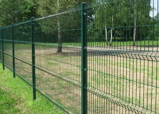 Durable 3d Wire Curved Metal Fence 50 X 200mm For Mineral