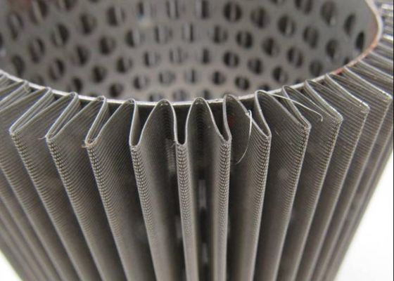 Stainless Steel Pleated Filter Wire Mesh Strainer element