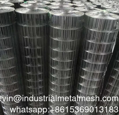 ผงเหล็ก 8 Gauge 10 Gauge PVC ผิวเคลือบ Welded Wire Mesh Roll ผง