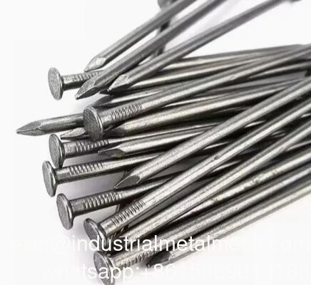 ขายตรงจากโรงงาน Q195 หัวเรียบ วัสดุก่อสร้างเคลือบเหล็ก สายเหล็ก สายเหล็ก