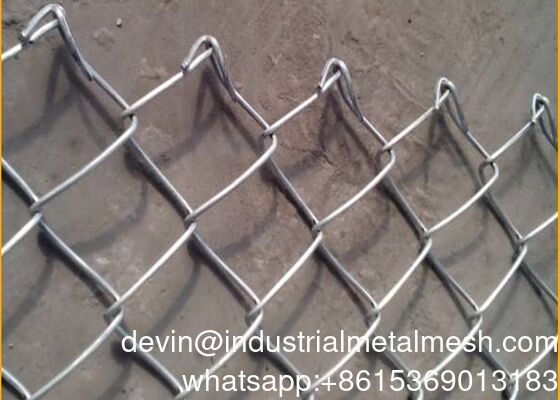 ร้อน ISO9001, SGS, BV เครื่องประดับ Mesh ไนจีเรีย 8 ฟุตสูง Chain Link รอลล์รั้ว