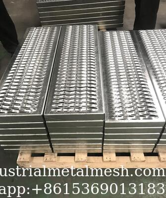 Aluminum Perforated Plank Grip Strut Safety Grating for Roofwalks Catwalk Walkways