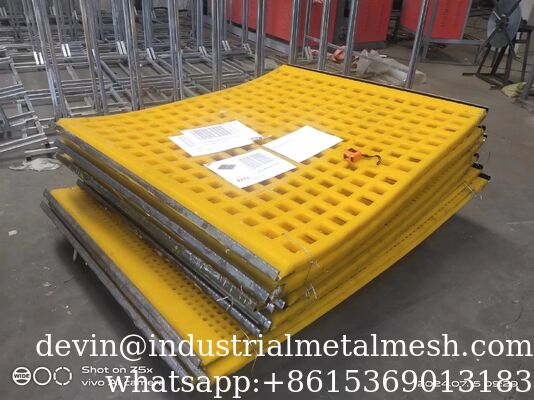 Custom Wear-Resistant Polyurethane Mining Vibrating PU Screen Mesh for Aggregate Quarry