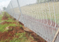 ความปลอดภัยสูง Nylofor 6ft 3D Modeling PVC Coated 358 Anti Climb Fence