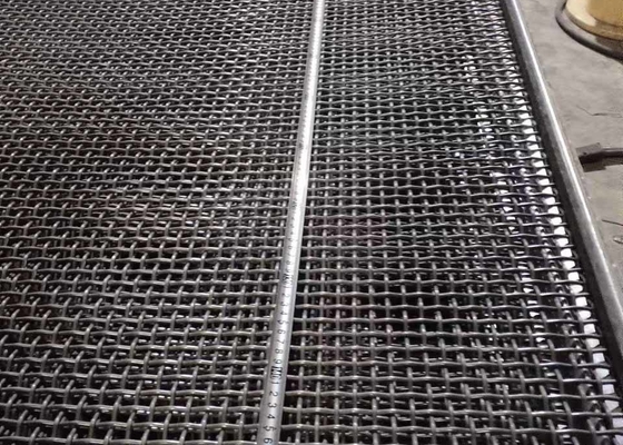 1.98X30m 65mn Steel Vibrating Drum Screen ราคาม้วนตาข่าย