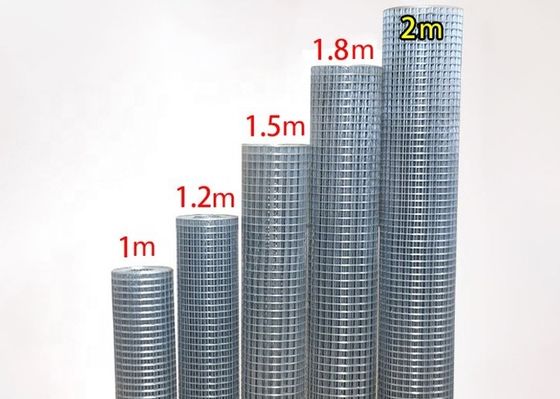 Antirust 2x2 Pvc Coated Welded Wire Mesh สำหรับป้องกันเครื่องจักรและกรงมะเขือเทศ
