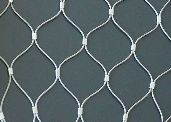 304/316 7*7 Zoo Wire Mesh Fence Green Wall Mesh Safety Net