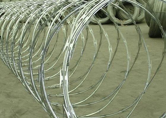 Ss430 สแตนเลส Razor Wire Cross แบบ Bto-22 กว้าง 50 ซม