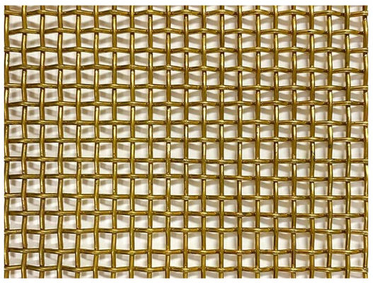 ตาข่ายลวดสแตนเลสแบบแบนดัดลายสำหรับตู้เฟอร์นิเจอร์