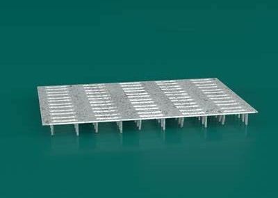 50 มม ความกว้าง Anti Split Plates สี่เหลี่ยม