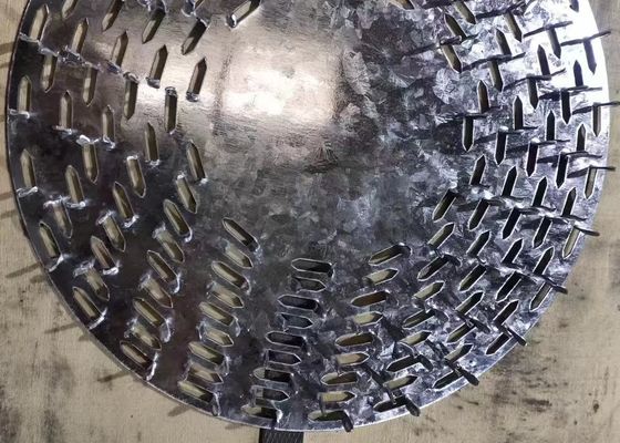 7" กว้าง Anti Split Plates รอบเหล็กกระดาษ