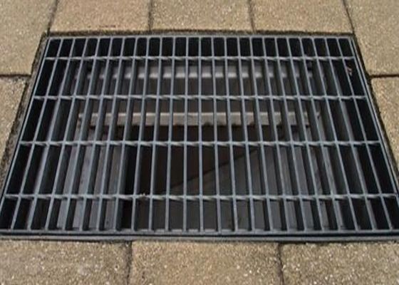 ร้อน DIP แกลวนไซด์ประเภท I สแตนเลส Grating / แบน Bar Grating / Serrated Bar Grating