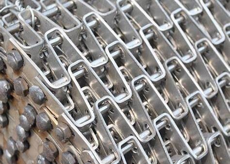 T-316 สแตนเลส Flat Wire Mesh Conveyor Belting สําหรับการอบอาหาร
