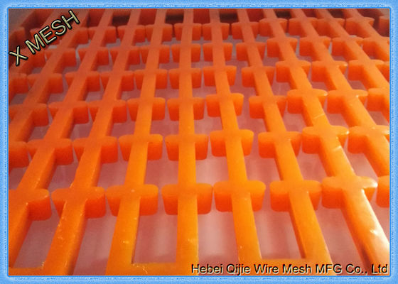 เหมือง / เหมืองหินยูรีเทนแผงหน้าจอเสียงรบกวนการทำงานต่ำการกัดกร่อน