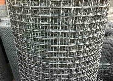 ลวดตาข่ายสแตนเลสตาข่าย, อลูมิเนียม Crimped แผงตาข่ายโลหะ 1.20m X 100m