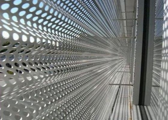 โลหะไร้สารกัดกระดาษ perforated กระดาษโลหะ perforated กระดาษโลหะ Screen Mesh สําหรับการตกแต่ง
