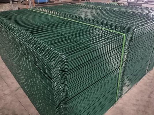 3 มิติโค้งความปลอดภัย Guardrail แผนผัง Welding สาย Mesh แผนผังรั้วโลหะ