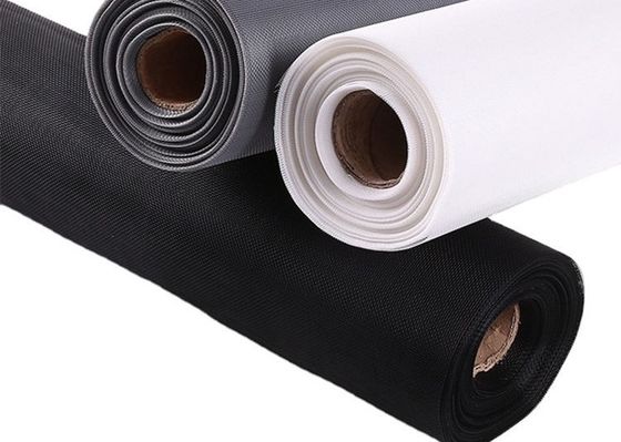 พีวีซีเคลือบมุ้งม้วน 18 * 16 ตาข่ายไฟเบอร์กลาสแมลงบินหน้าต่างหน้าจอ Mesh