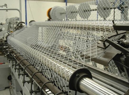 การรักษาความปลอดภัยสูง แกลนไซด์ Chain Link รั้วด้วยเชือกขี้ขวาง กว้าง 5 มม ความสูง 3 ฟุต