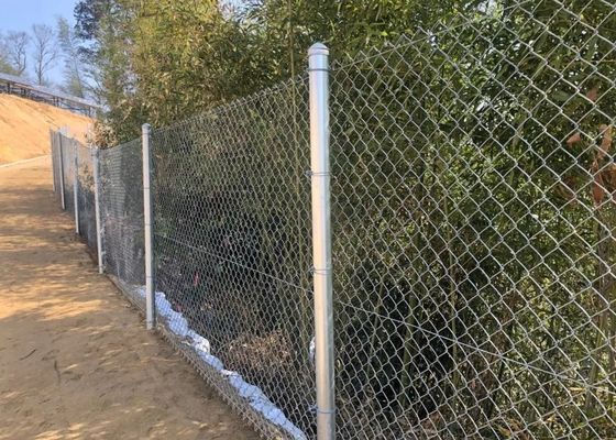 2.5 มิลลิเมตร-3.0 มิลลิเมตร Hot DIP สายคล้องเชื่อมโซ่เหล็ก 9 Gauge