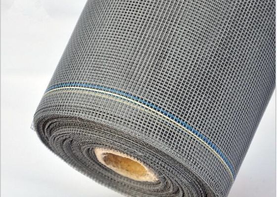 พีวีซีเคลือบมุ้งม้วน 18 * 16 ตาข่ายไฟเบอร์กลาสแมลงบินหน้าต่างหน้าจอ Mesh