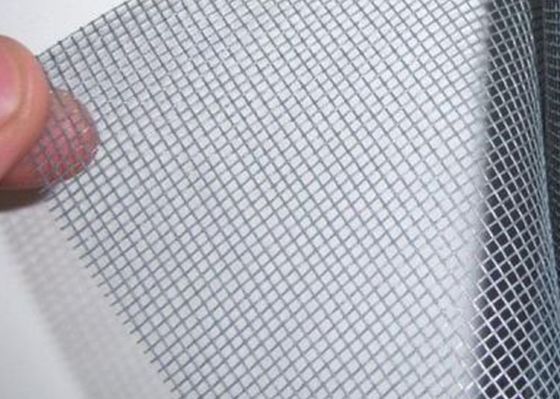พีวีซีเคลือบมุ้งม้วน 18 * 16 ตาข่ายไฟเบอร์กลาสแมลงบินหน้าต่างหน้าจอ Mesh