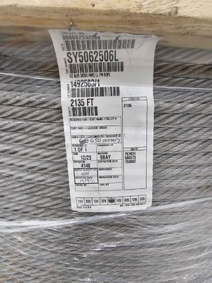 Odm And Oem Ss 305 ลวดสลิงเหล็กชุบสังกะสี