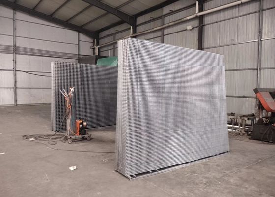 6 Gauge แผ่นรั้ว Mesh สายไหม welded / แผ่น Mesh สายไหม welded