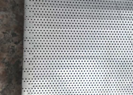 สแตนเลสไมครอนรู perforated Mesh Sheet Metal
