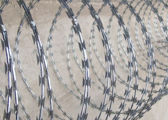 2.5mm Cbt-60 ลวดหนาม Concertina Wire สแตนเลส