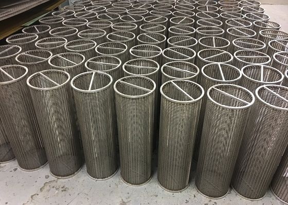 ปรับแต่ง 500 มม กว้าง สแตนเลส V Wire Wedge Wire Screen สําหรับการก่อสร้างที่ยั่งยืน