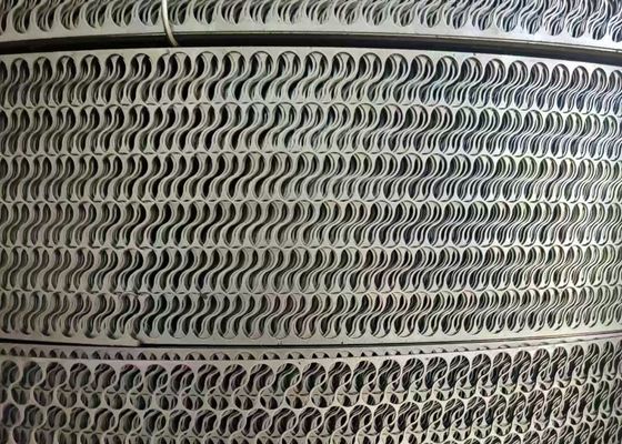 1.15mm-1.2mm ความหนาเจาะเมทัลเมช สายเมทัลเจาะสําหรับการทํากรง