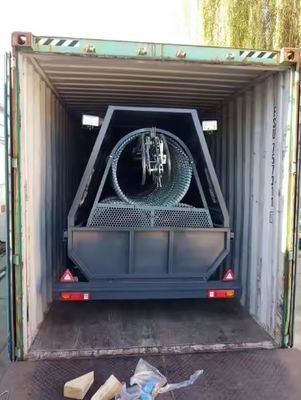 Razor Wire Mobile Security Barrier System รถยนต์ที่ใช้ได้เร็ว Razor Barrier