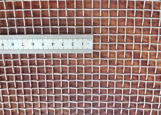 SUS304 สายเครม Mesh สําหรับการบดเหมือง Sieves สาย Sieves