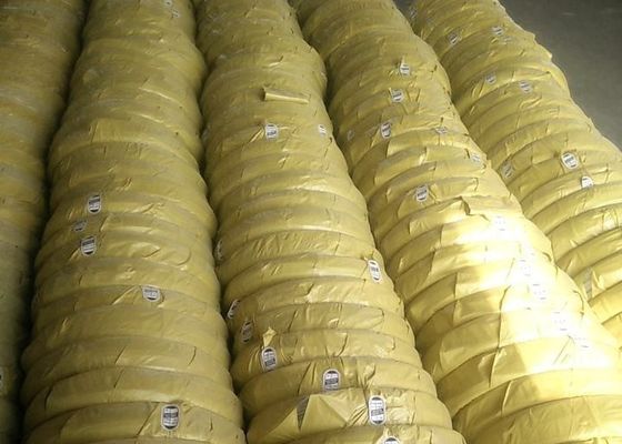 21 เกจจุ่มเหล็กลวดเหล็กชุบสังกะสีแบบจุ่มร้อนในสีเงิน