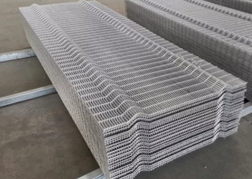 ภาระหนัก ราคาถูก พลาสติกโลหะ สวนคุก สถานีรถไฟ ความปลอดภัยสูง 358 แอนติแคลมป์ สายไหม Mesh รั้ว สําหรับขาย