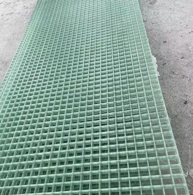 FRP Walkway GRP Grating ด้วยความหนา 25mm และขนาด 38X38X38mm ผลิตจากไฟเบอร์กล๊าส