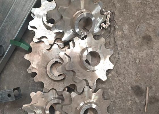 DIN Sprocket 24B 28B 32B วงล้อโซ่ด้วยฟัน 10 มม และวัสดุ C45