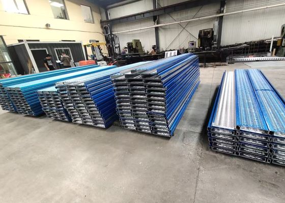 แผ่นตะแกรงทางเดินแบบมีร่องฟันกันลื่นเพื่อความปลอดภัย