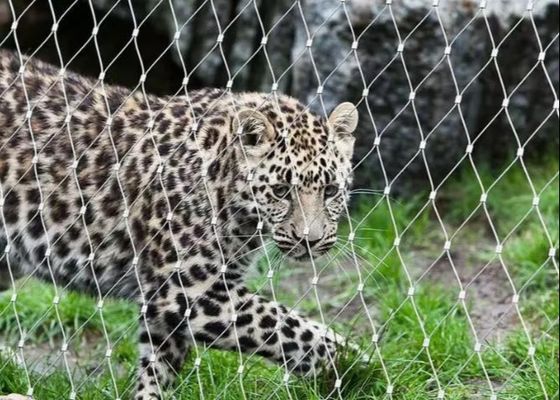 304 Stainless Steel Wire Flexible Cable Rope X-Type Infill Rope Mesh Balustrade Protective Net for Handrail/Railing/Staircase/Balcony/Garden/Decorative Building