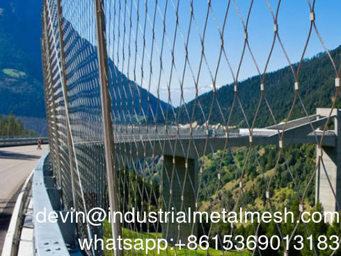 Animal Metal 316 Stainless Steel Wire Rope Mesh